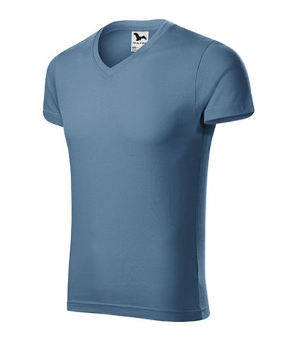 Дамска тениска с V - деколте Slim Fit