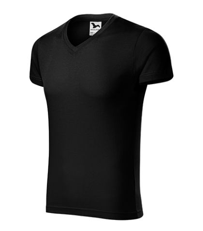 Дамска тениска с V - деколте Slim Fit