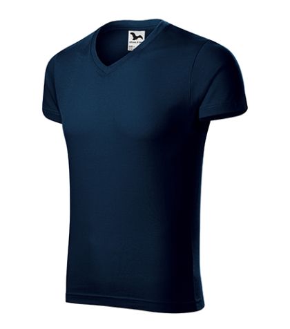Мъжка  тениска с V - деколте Slim Fit