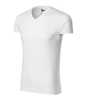 Дамска тениска с V - деколте Slim Fit